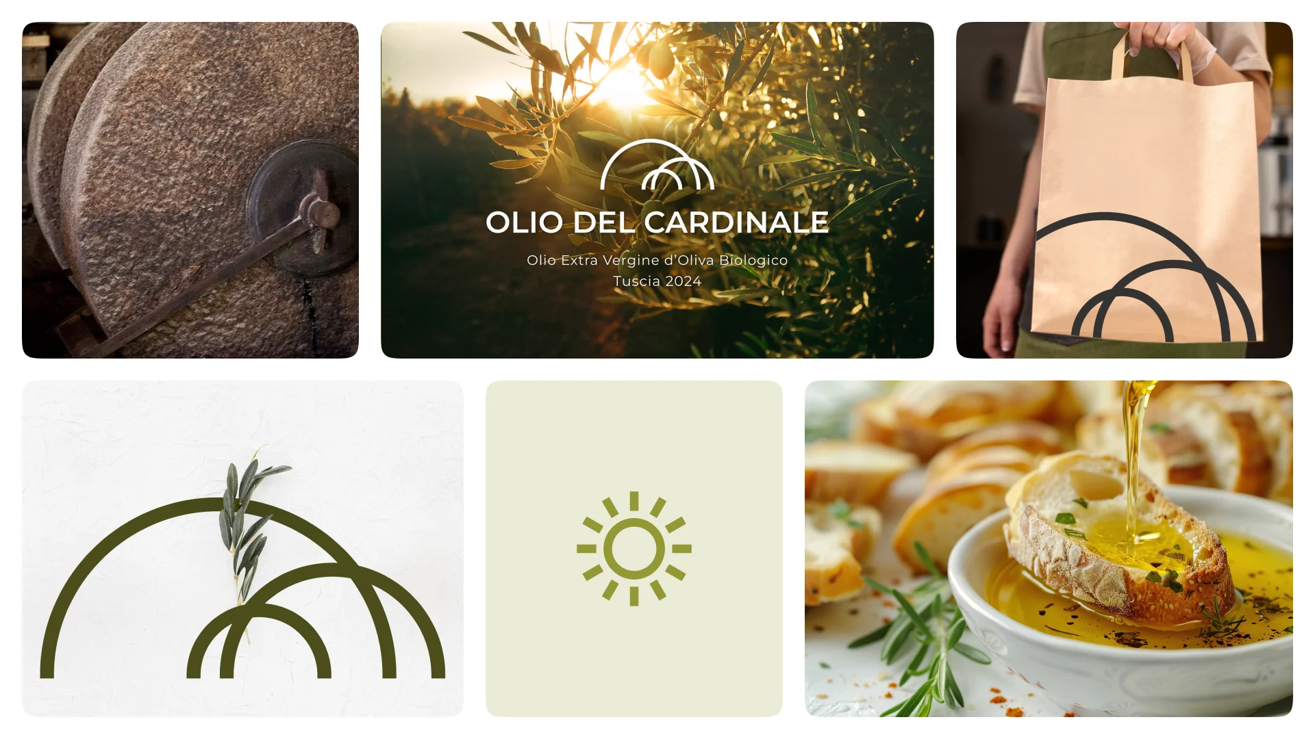 Olio del Cardinale - Moodboard